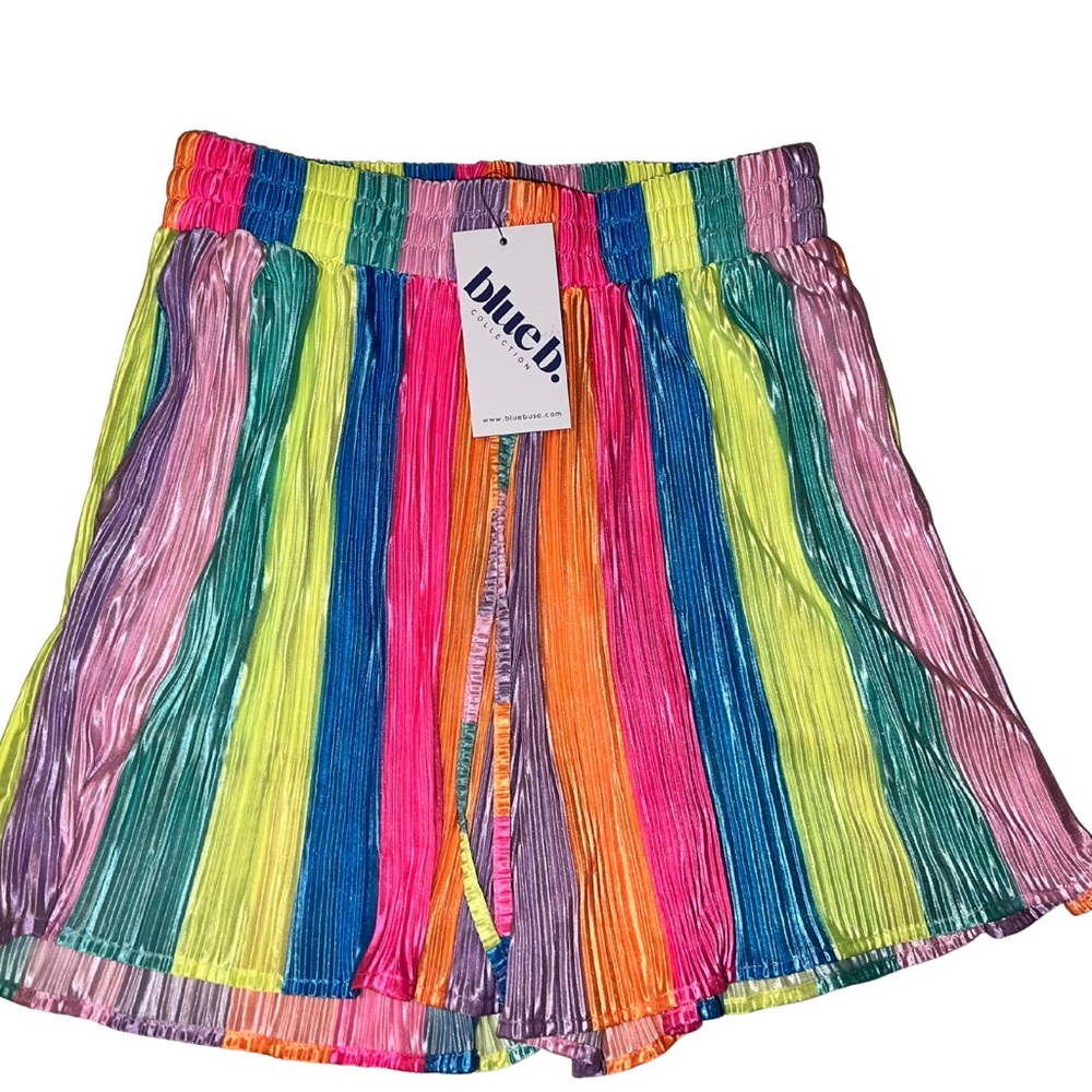 Colorful Striped Shorts